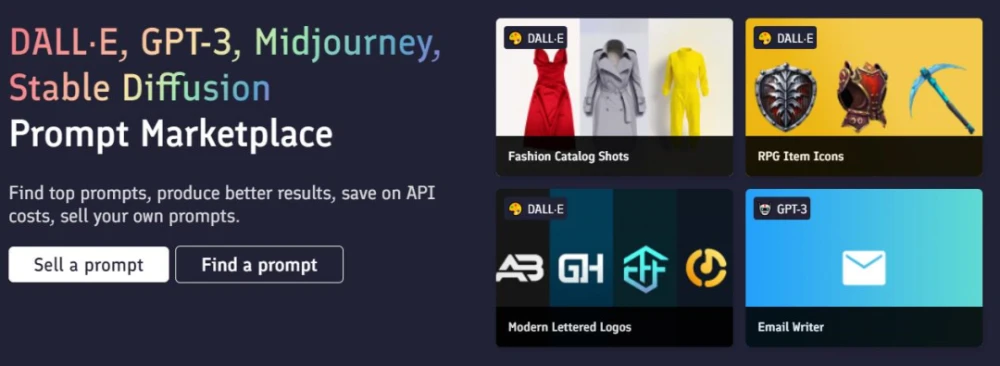 买卖 DALL·E、GPT 提示词赚钱,结果还是要被 AI “抢饭碗”?